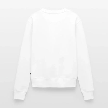 Frauen Premium Pullover - personalisierbar - Weiß