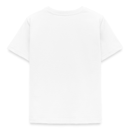 Kinder T-Shirt - personalisierbare Vorder- und Rückseite - Weiß