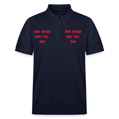 Stanley/Stella Unisex Bio-Poloshirt PREPSTER - personalisierbar - Navy