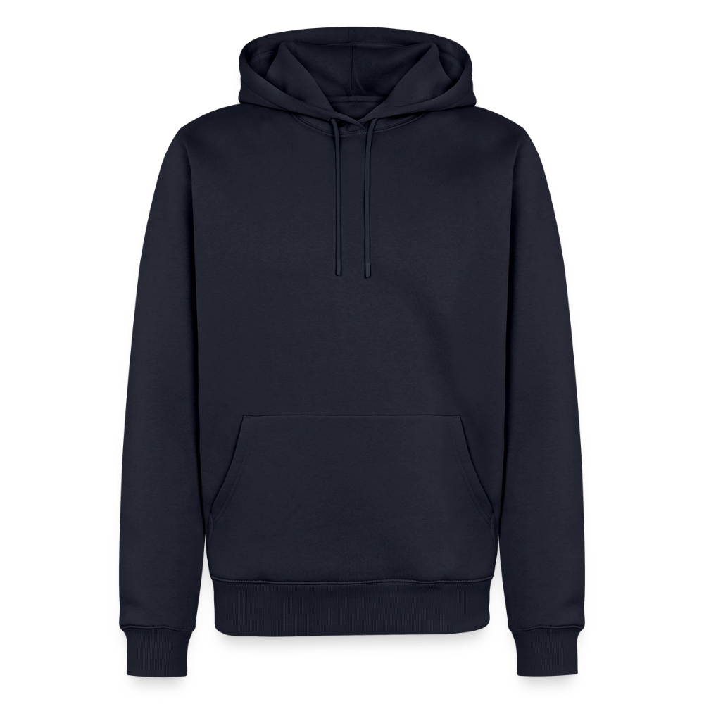 Männer Premium Hoodie - personalisierbare Vorder- und Rückseite - Navy