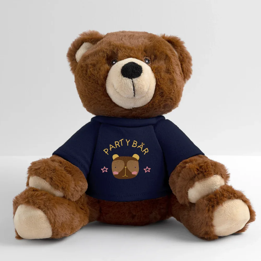 MiniFeet® RecycelBär® Braun - personalisierbar - French Navy
