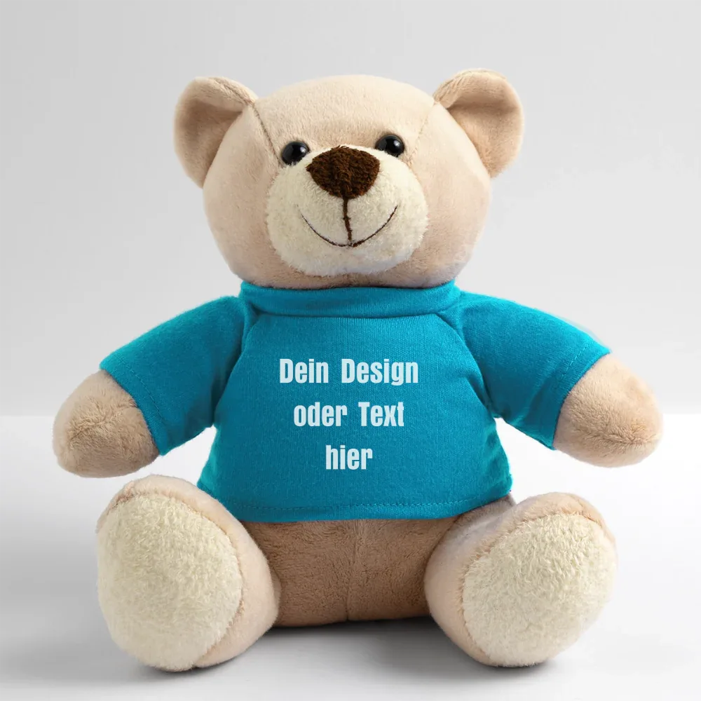 Teddy - personalisierbar - Atollblau