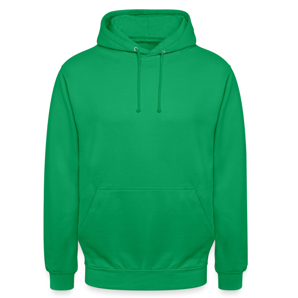 Unisex Hoodie - personalisierbare Vorder- und Rückseite - Kelly Green