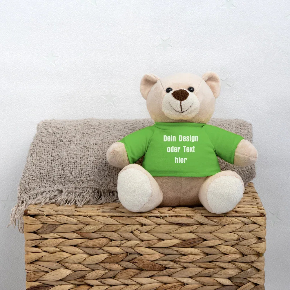 Teddy - personalisierbar - Hellgrün