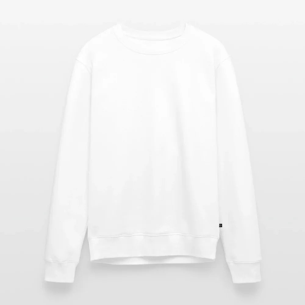 Männer Premium Pullover - personalisierbar - Weiß