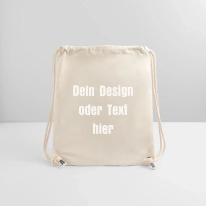Stanley/Stella recycelter Gym Bag - personalisierbar - Naturweiß
