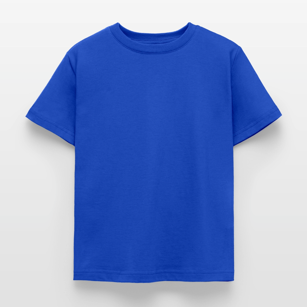 Kinder T-Shirt - personalisierbare Vorder- und Rückseite - Royalblau