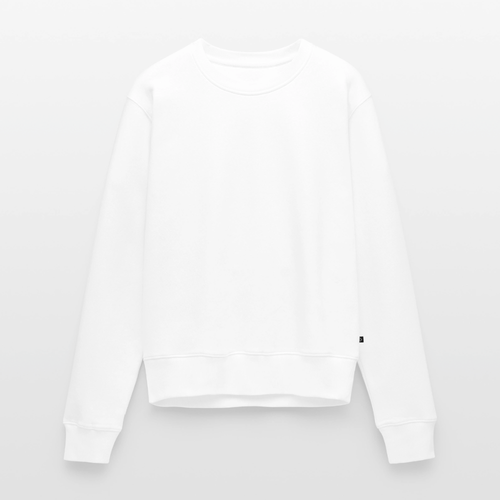 Frauen Premium Pullover - personalisierbar - Weiß