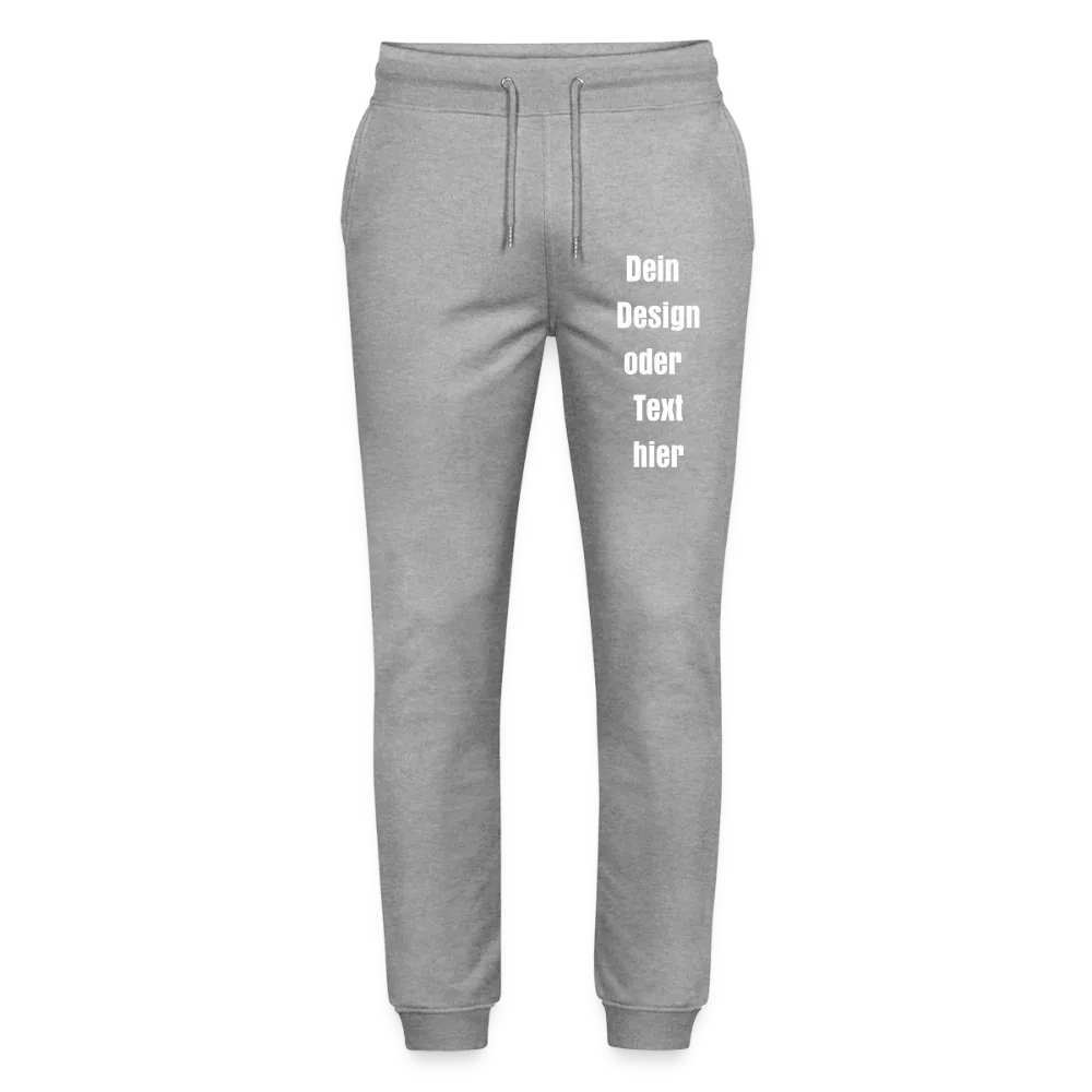 Stanley/Stella Unisex Bio Jogginghose Mover - personalisierbar - Grau meliert