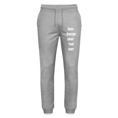 Stanley/Stella Unisex Bio Jogginghose Mover - personalisierbar - Grau meliert