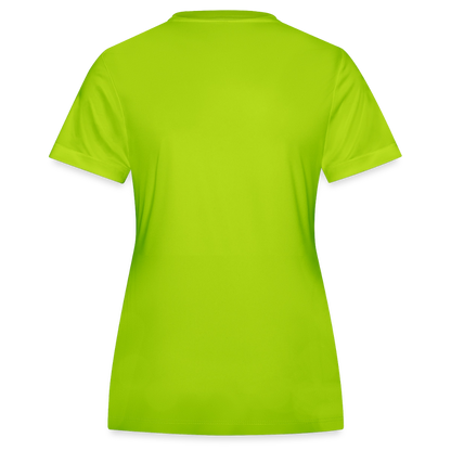 JAKO Frauen Trikot Team - personalisierbare Vorder- und Rückseite - Neongrün
