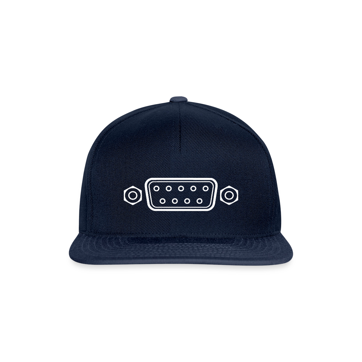 RS-232 Motiv-Snapback-Cap, Farbe Navy/Navy
