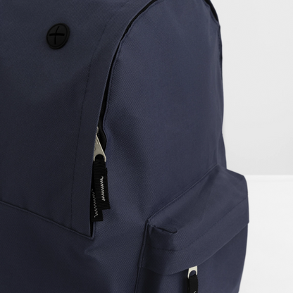 Klassischer Rucksack - personalisierbar - Navy