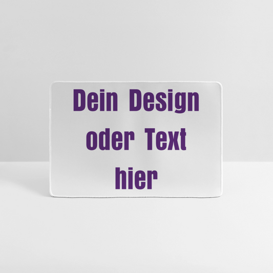 Gaming Mousepad - personalisierbar - Grau