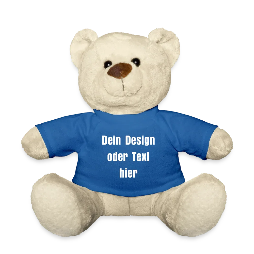 Teddy - personalisierbar - Königsblau