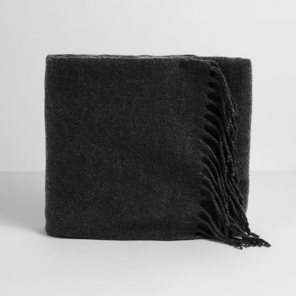 Oversized Schal - Dunkelgrau
