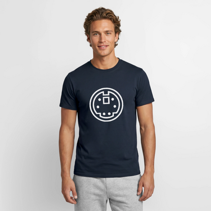 "PS/2" Motiv-T-Shirt für Männer, Farbe Navy