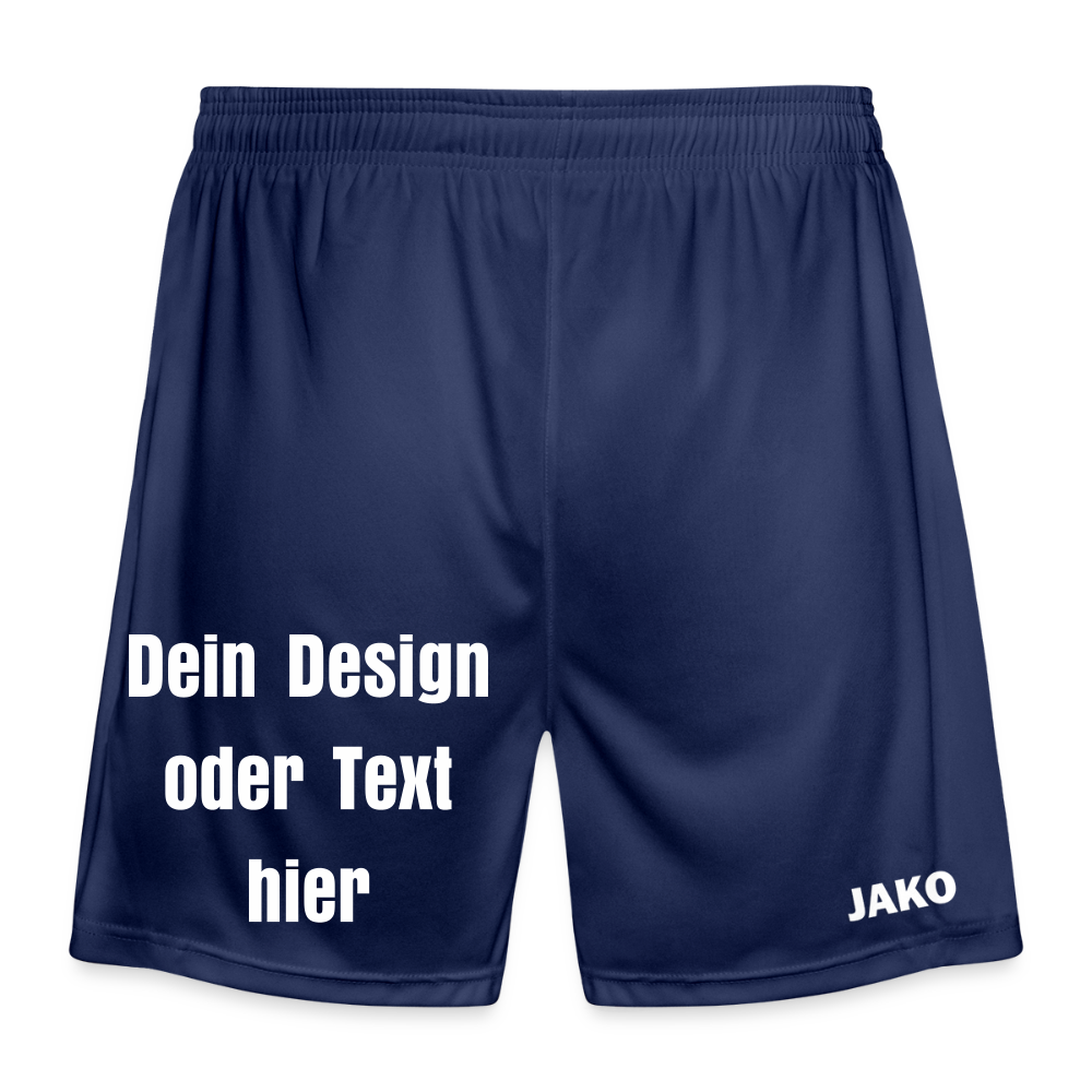JAKO Sporthose Manchester 2.0 - personalisierbar - Marine