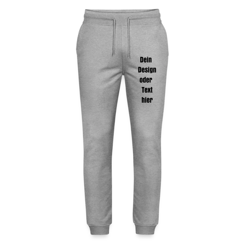 Stanley/Stella Unisex Bio Jogginghose Mover  - personalisierbar - Grau meliert