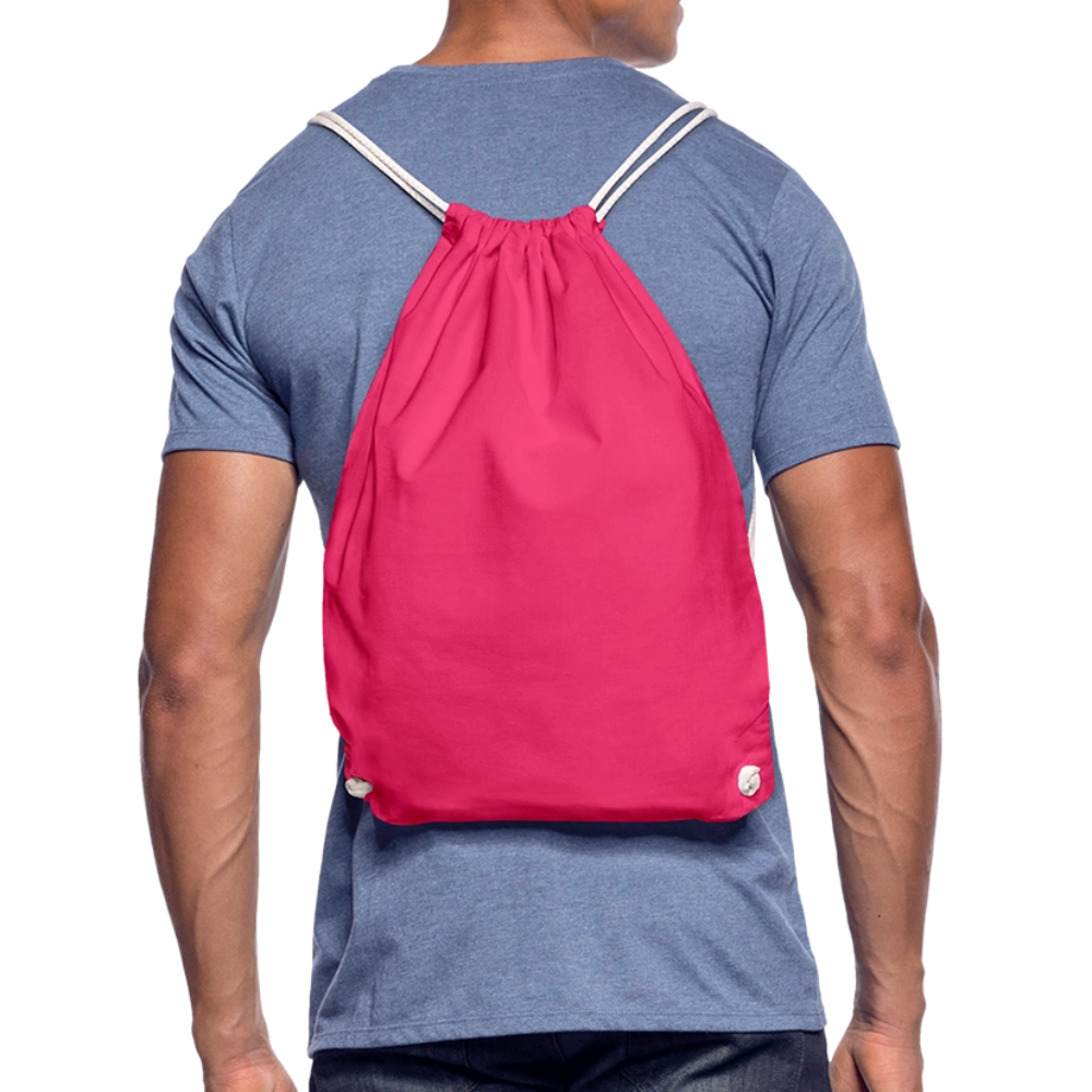 Turnbeutel - personalisierbar - Fuchsia