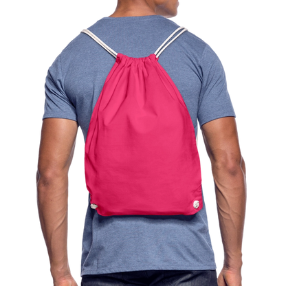 Turnbeutel - personalisierbar - Fuchsia