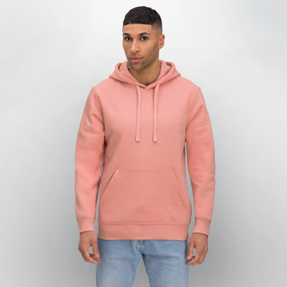 Stanley/Stella Unisex Bio-Hoodie DRUMMER - personalisierbare Vorder- und Rückseite - Altrosa