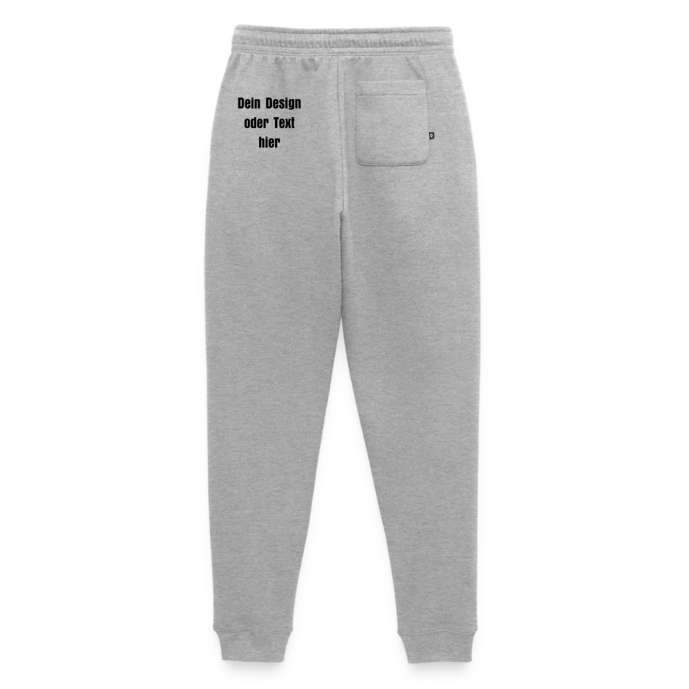 Frauen Premium Bio Jogginghose - personalisierbar - Grau meliert