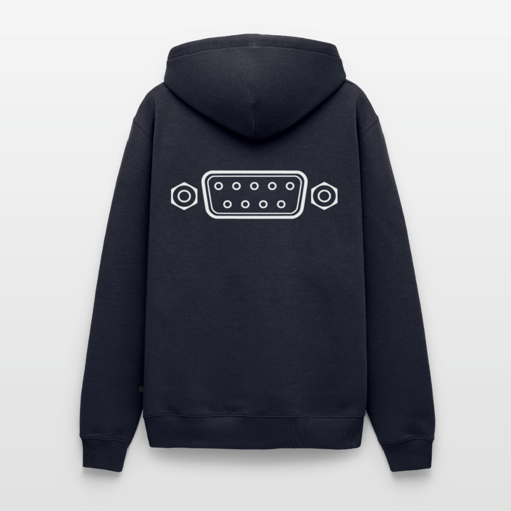 DB-9 RS-232 Retro Hoodie für Herren - Navy