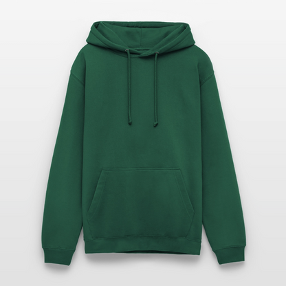 Unisex Hoodie - personalisierbare Vorder- und Rückseite - Flaschengrün