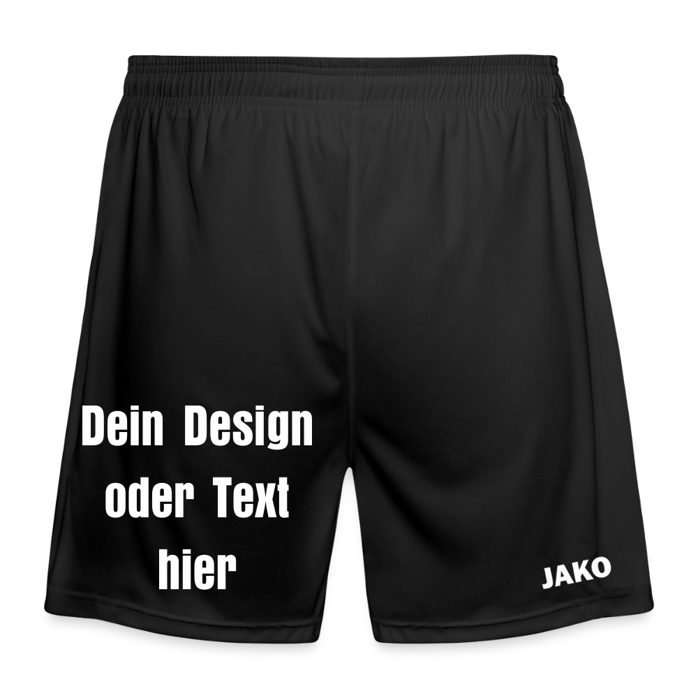 JAKO Sporthose Manchester 2.0 - personalisierbar - Schwarz