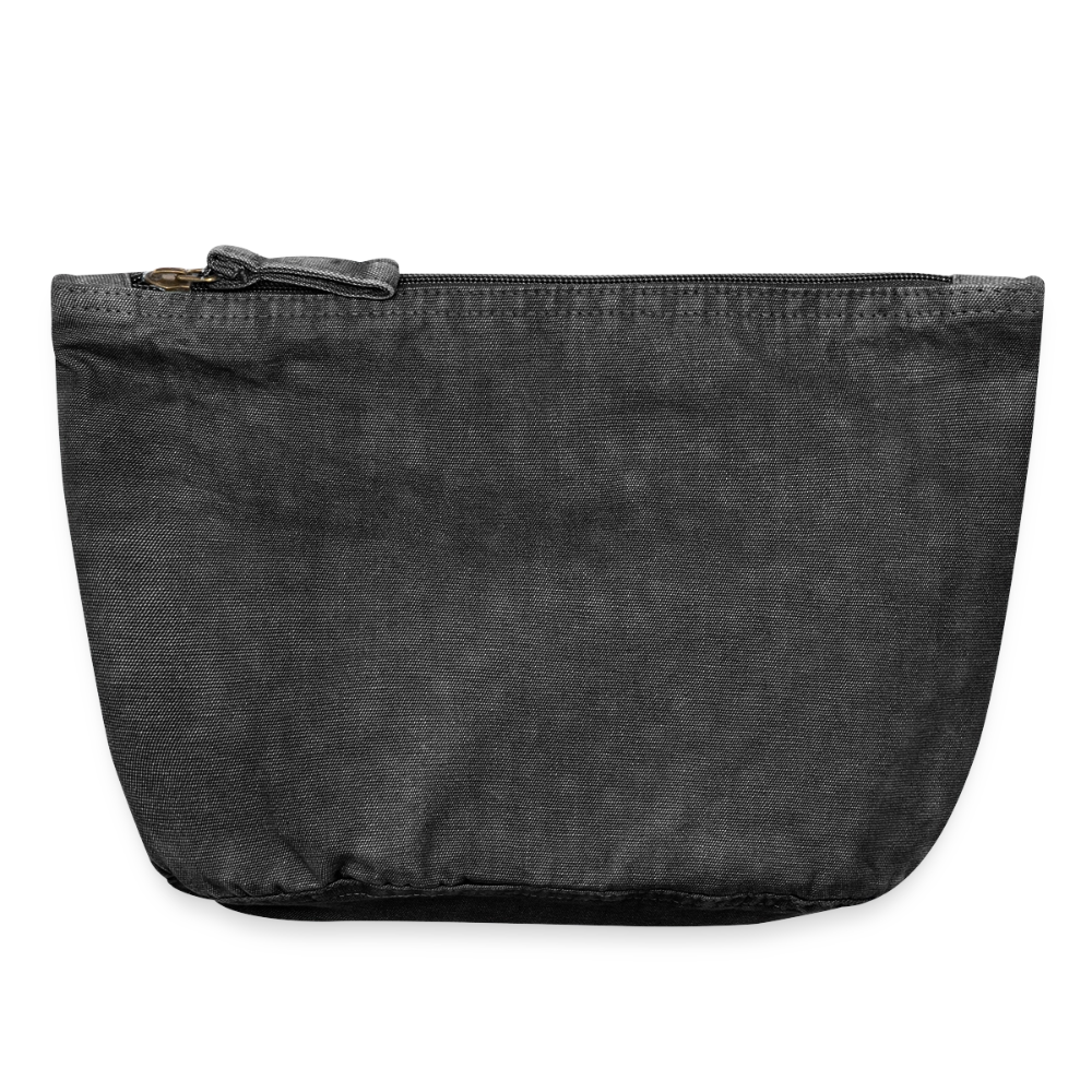 VINTAGE Täschchen - personalisierbar - Vintage Schwarz