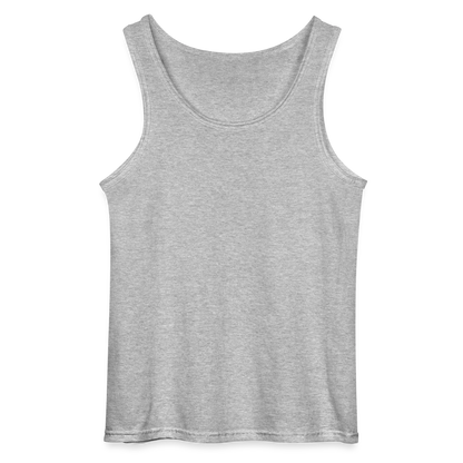Gildan Männer Tank Top - personalisierbar - Grau meliert
