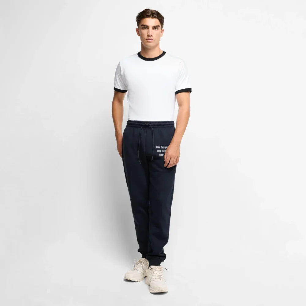 Männer Premium Bio Jogginghose - personalisierbar - Navy
