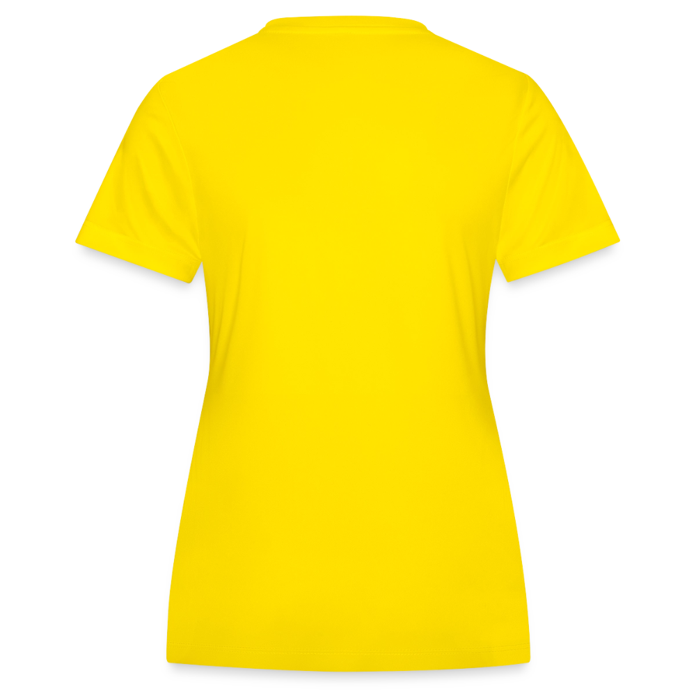 JAKO Frauen Trikot Team - personalisierbare Vorder- und Rückseite - Gelb