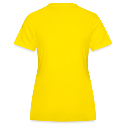 JAKO Frauen Trikot Team - personalisierbare Vorder- und Rückseite - Gelb