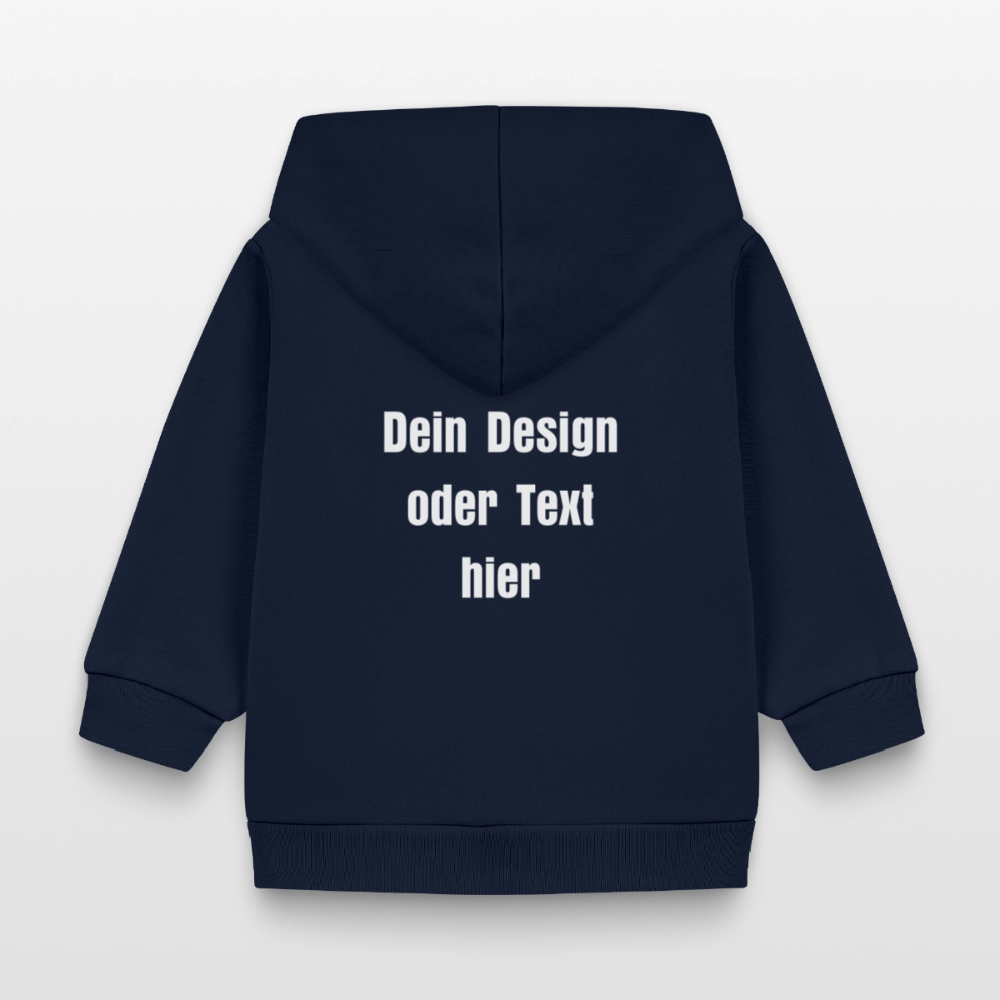 Stanley/Stella Bio Zip Hoodie BABY CONNECTOR - personalisierbar - Navy