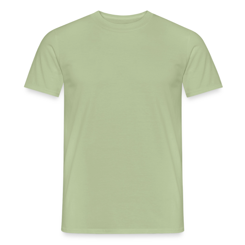Männer T-Shirt - personalisierbare Vorder- und Rückseite - Sage