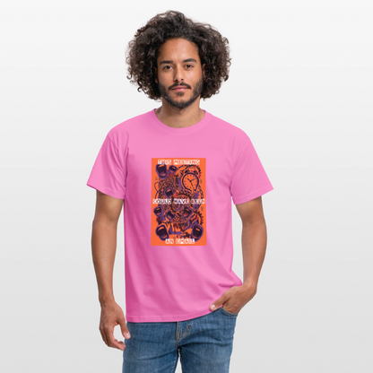 "Meeting Email" Motiv-T-Shirt für Männer - Pink