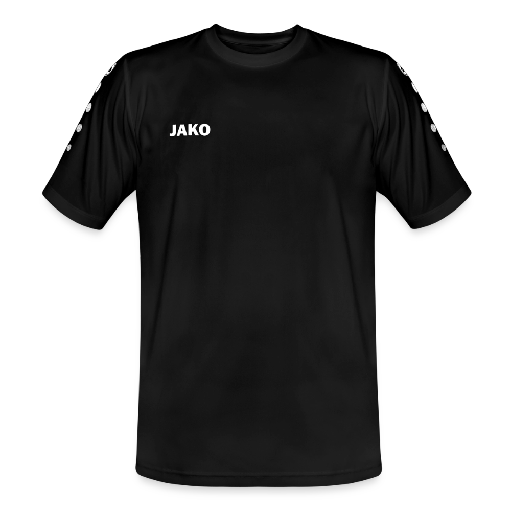 JAKO Männer Trikot Team - personalisierbare Vorder- und Rückseite - Schwarz