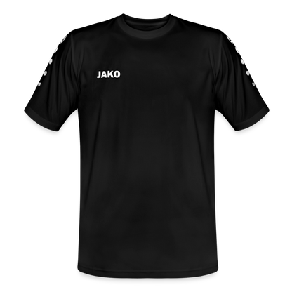 JAKO Männer Trikot Team - personalisierbare Vorder- und Rückseite - Schwarz