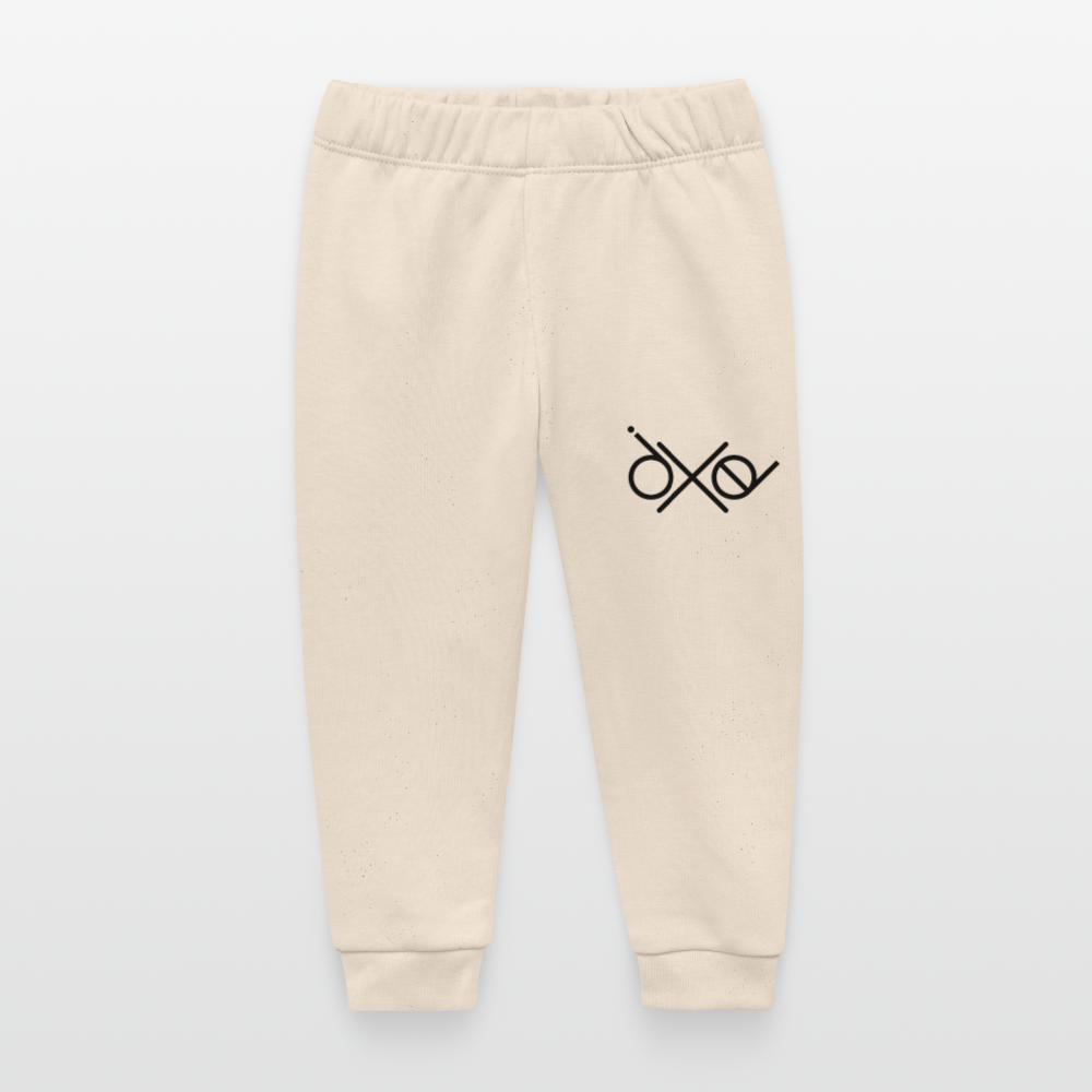 Stanley/Stella Baby Bio-Jogginghose Baby Tumbler  - personalisierbar - Weißgrau