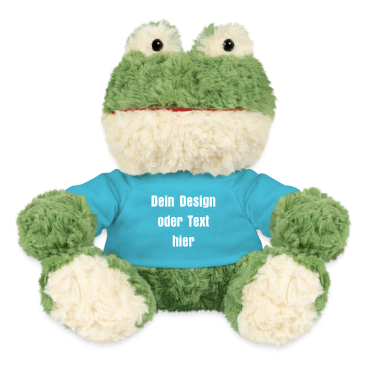 MiniFeet® Frosch Torge - personalisierbar - Atollblau
