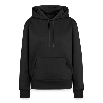 Frauen Premium Hoodie - personalisierbare Vorder- und Rückseite - Schwarz