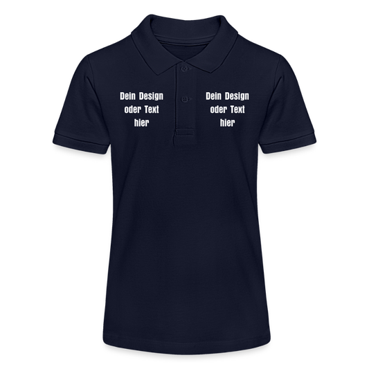 Stanley/Stella Teenager Bio-Poloshirt MINI SPRINTER - personalisierbar - Navy