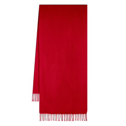 Oversized Schal - klassisch Rot
