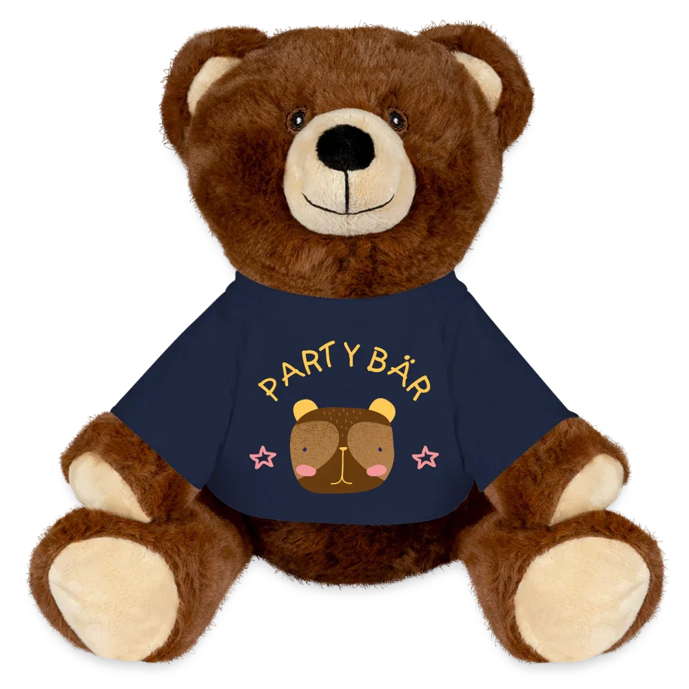 MiniFeet® RecycelBär® Braun - personalisierbar - French Navy