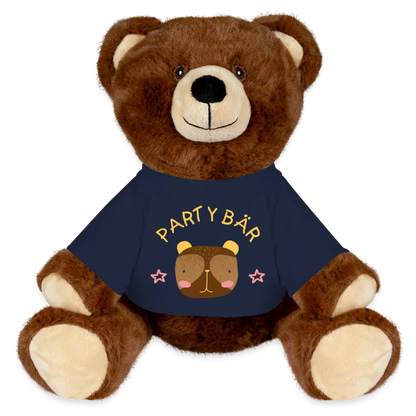 MiniFeet® RecycelBär® Braun - personalisierbar - French Navy