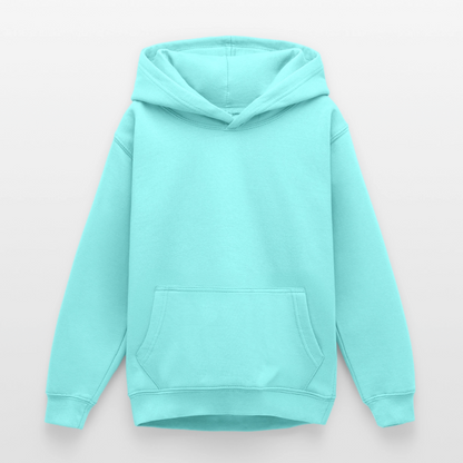 Teenager Hoodie - personalisierbare Vorder- und Rückseite - Pfefferminze