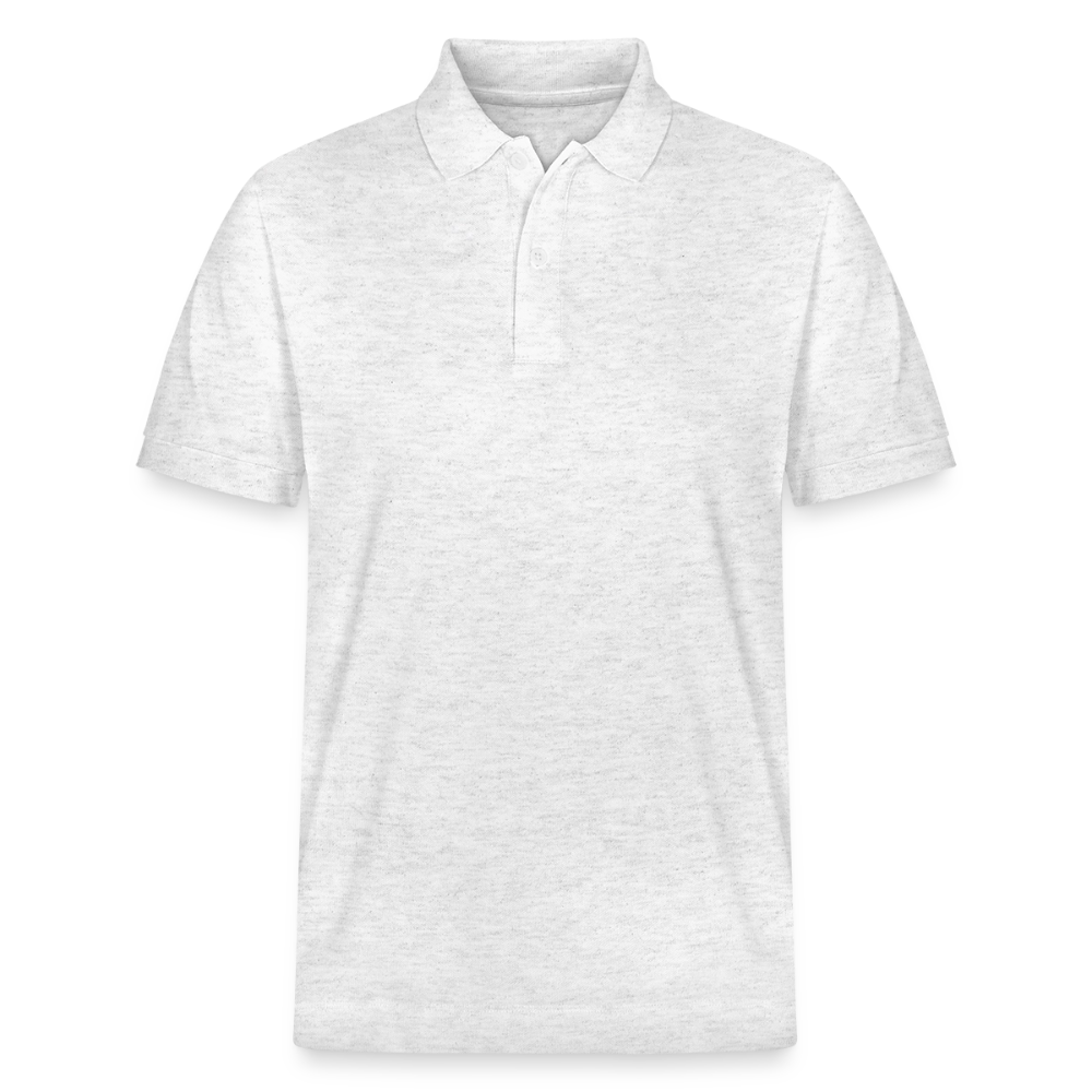 Stanley/Stella Unisex Bio-Poloshirt PREPSTER - personalisierbar - Weiß meliert