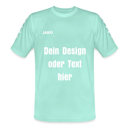 JAKO Männer Trikot Team - personalisierbare Vorder- und Rückseite - Mint